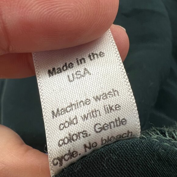 Michael Stars Keyhole Flounce Dress Dark Green Size XS - Picture 11 of 13